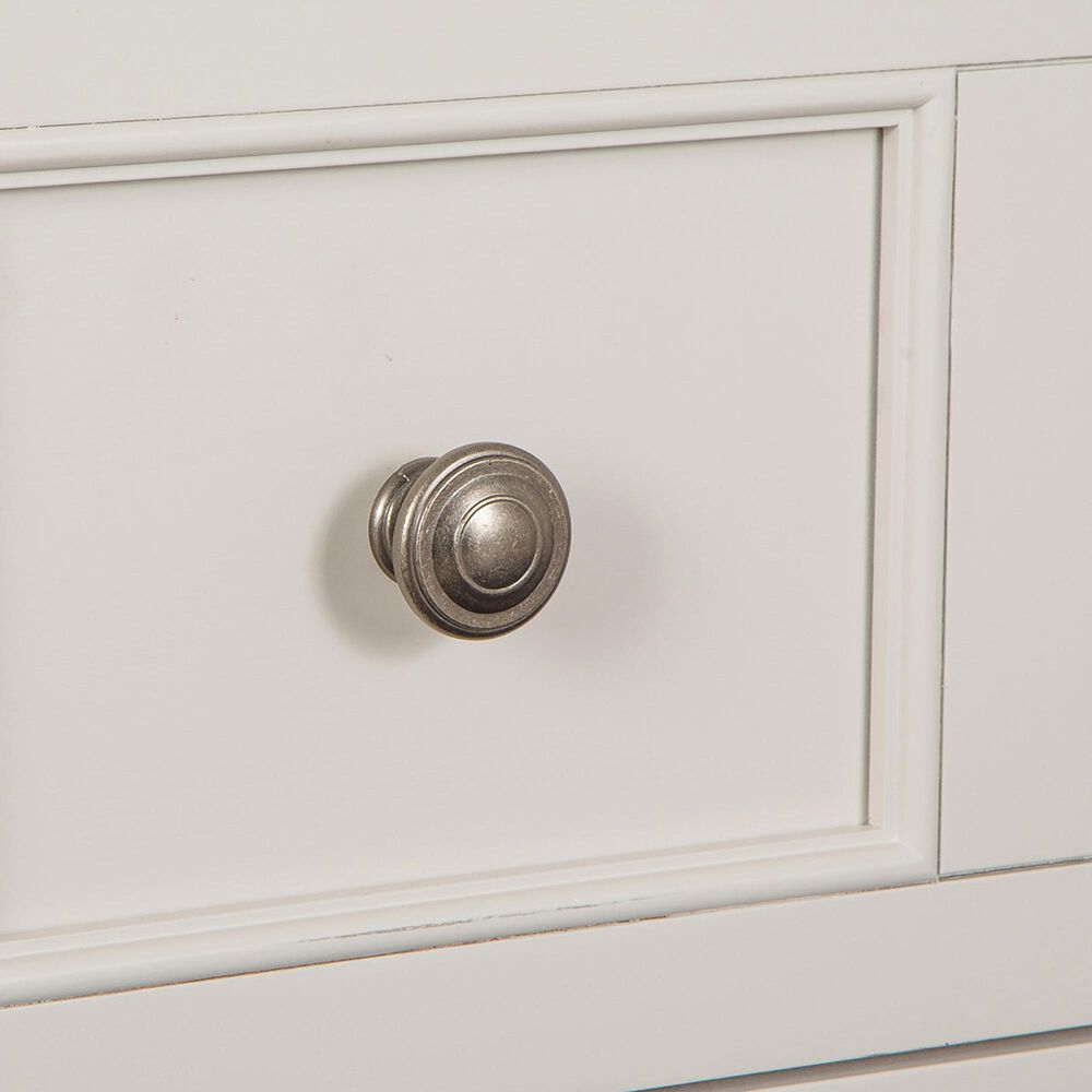 Nicolette Home Willowbrook Queen Storage Bed with Upholstered Headboard with Dresser and Nightstand in Egg Shell White, , large