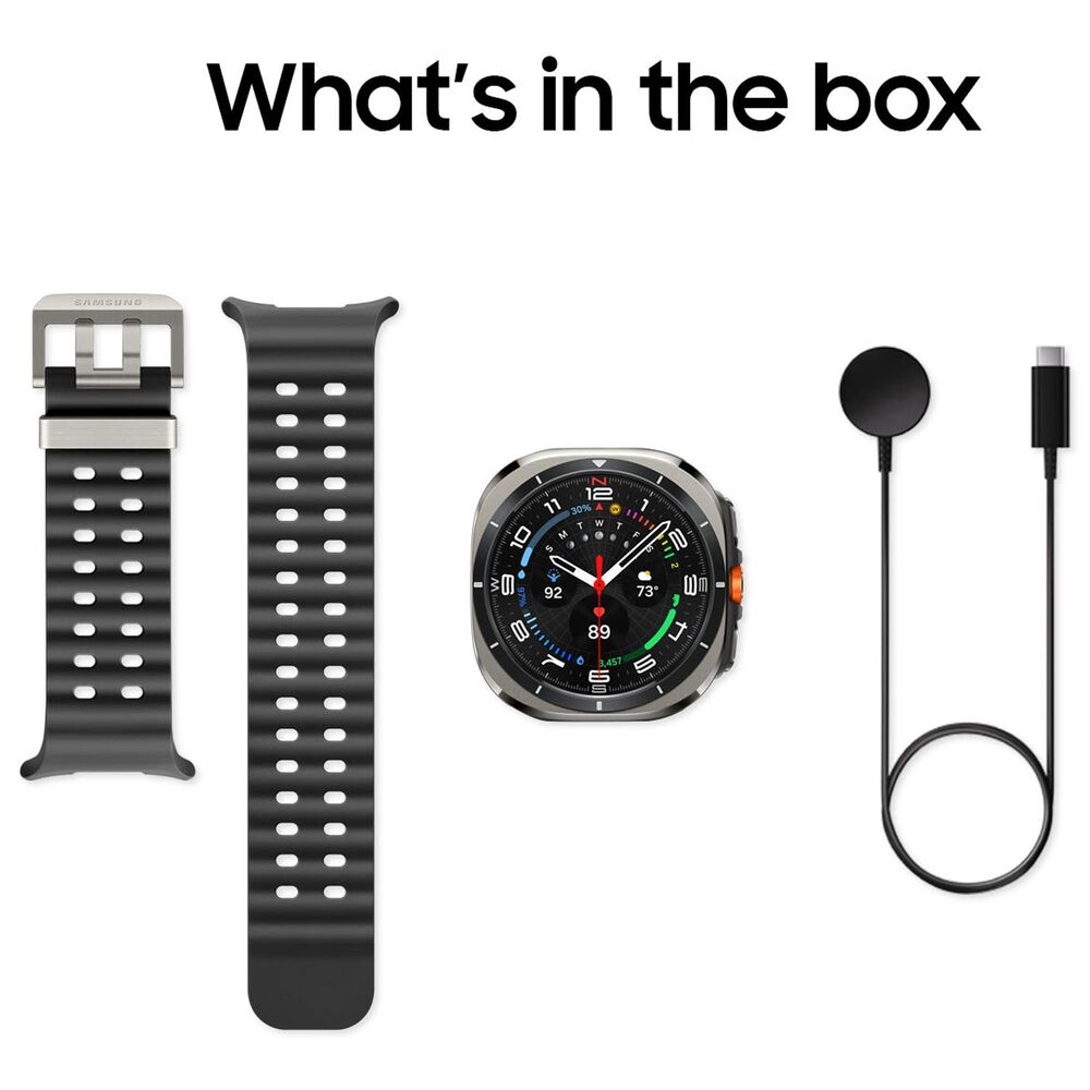 Samsung Galaxy Watch Ultra LTE 2025 in Titanium Silver, , large