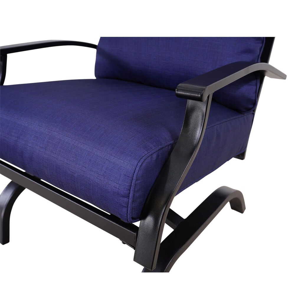 Global Note Collections Harvard 4-Piece Conversation Set in Blazer Blue, , large