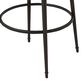 Armen Living Baxter Swivel Counter Stool in Black, , large
