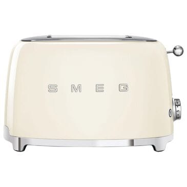Smeg 50"s Style 2 Slice Toaster In Cream, , large