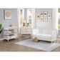 Hearth and Haven Pixie Zen 3-In-1 Convertible Crib in Washed Natural and White, , large