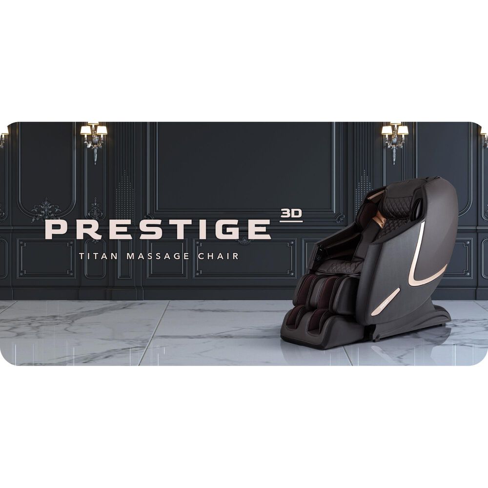 Osaki Titan 3D Pro Prestige Massage Chair in Black, , large
