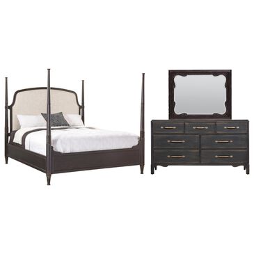 Hooker Furniture Americana 3-Piece King Bedroom Set in Black, , large