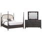 Hooker Furniture Americana 3-Piece King Bedroom Set in Black, , large