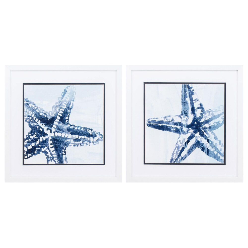 Propac Ocean Study A Wall Art in Blue (Set of 2), , large