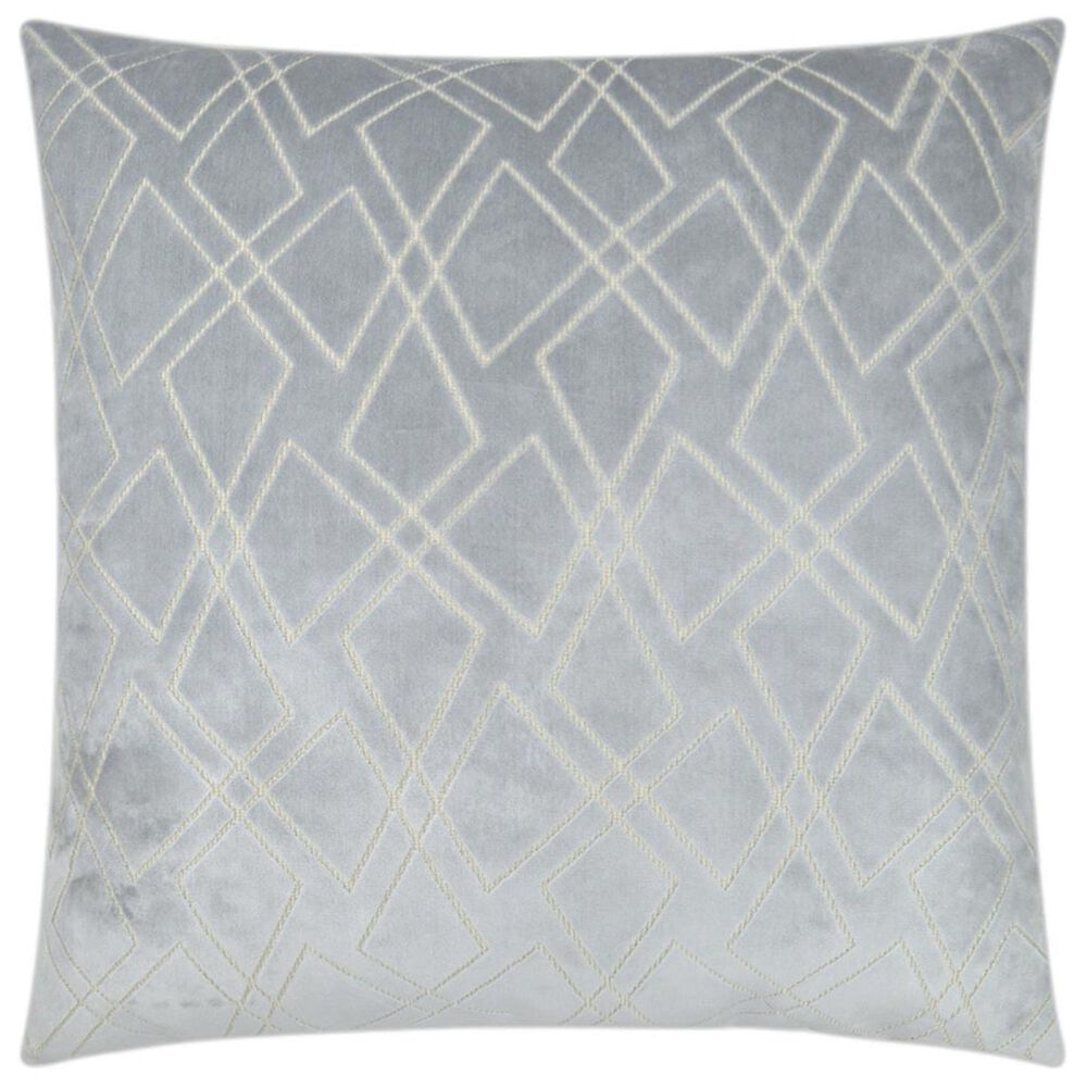 D.V.Kap Inc 24" Feather Down Decorative Throw Pillow in Shattered-Glacier, , large
