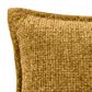 Chanasaya 20" Square Textured Accent Throw Pillow in Yellow, , large