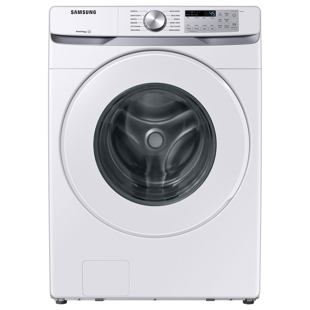 Samsung 5.1 Cu. Ft. Front Load Washer with Vibration Reduction Technology in White, , large