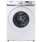 Samsung 5.1 Cu. Ft. Front Load Washer with Vibration Reduction Technology in White, , large