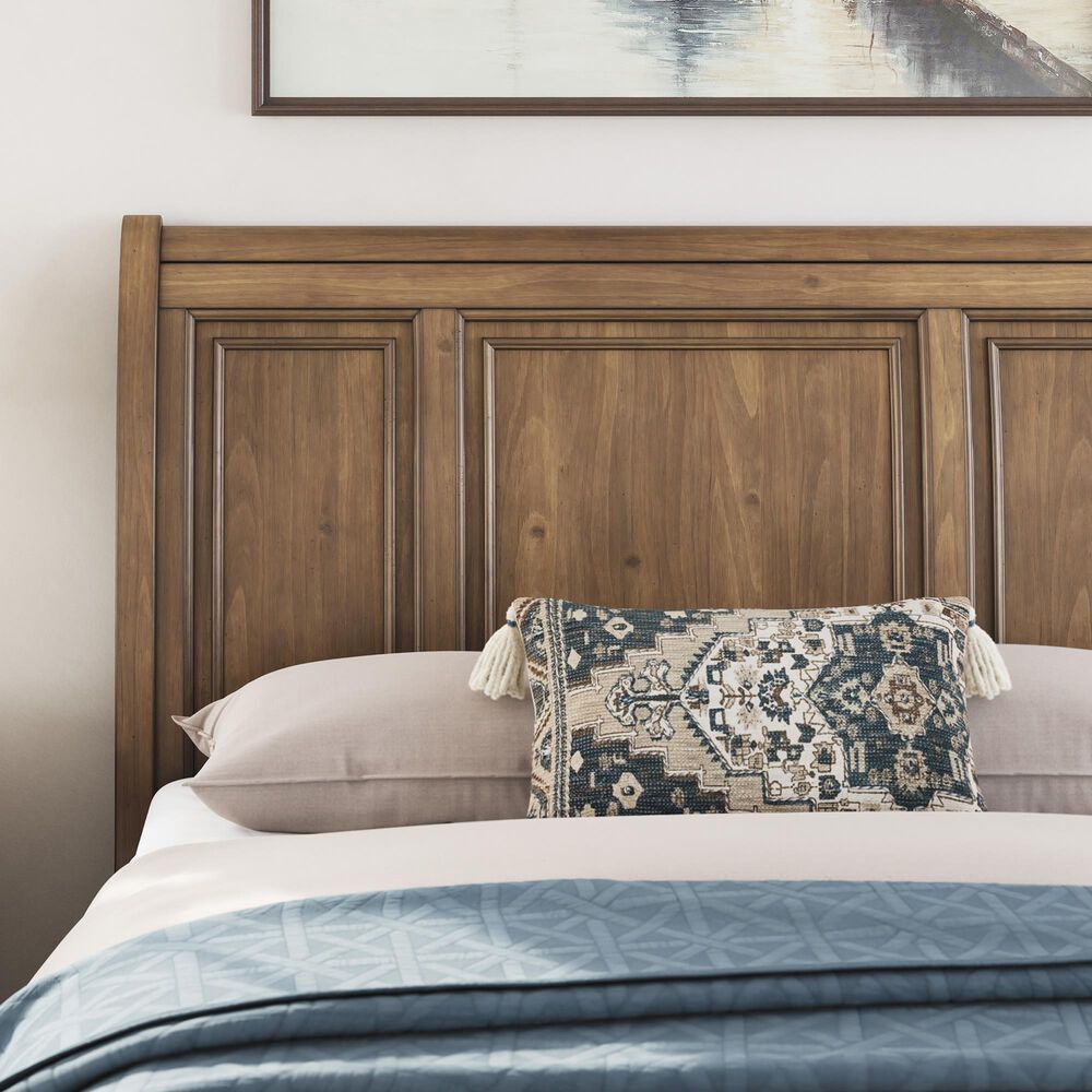 Ashley Feddinger 3-Piece Queen Storage Bedroom Set in Chestnut Brown, , large