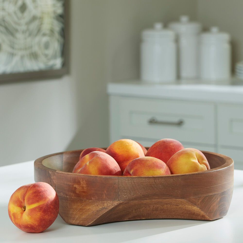 Ashley Myrtewood Bowl in Natural, , large