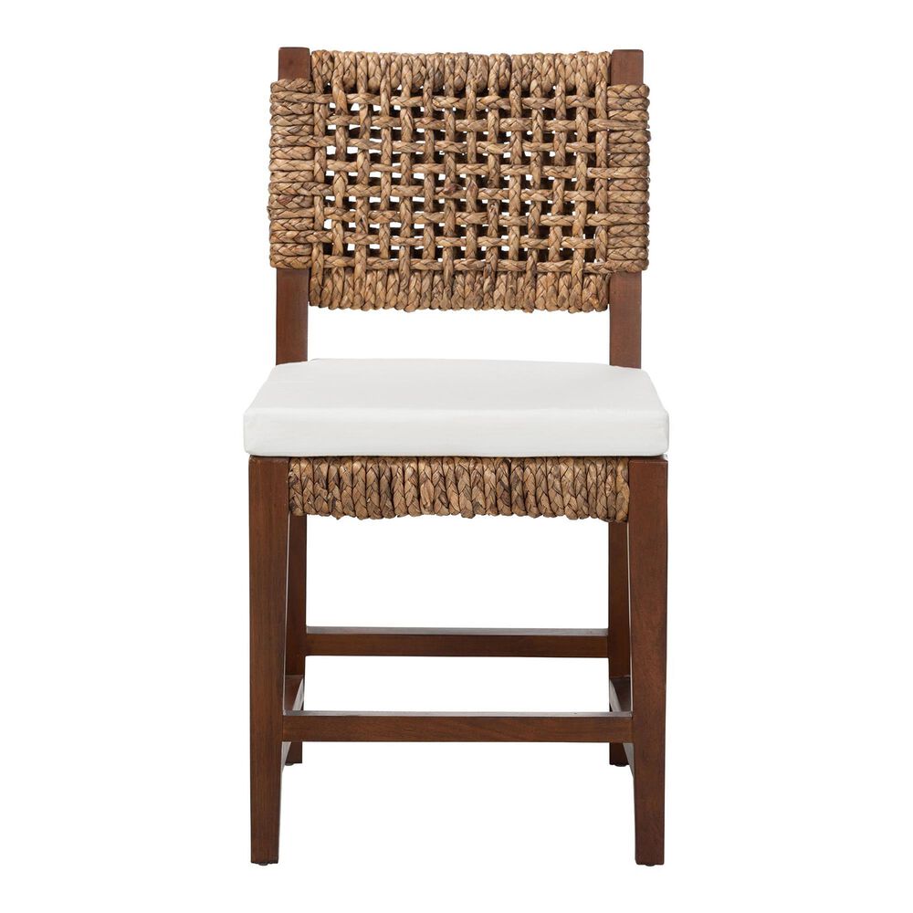 Baxton Studio Alise Side Chair in Earthy Brown, , large