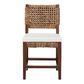 Baxton Studio Alise Side Chair in Earthy Brown, , large