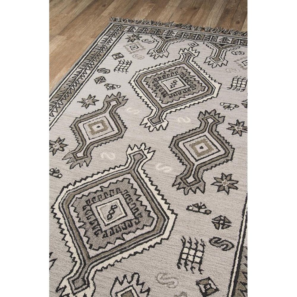 Momeni Tahoe TA-03 3&#39;6&quot; x 5&#39;6&quot; Grey Area Rug, , large