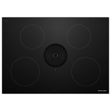 KitchenAid 30" Induction Cooktop with 4 Cooking Zones in Black, , large