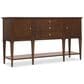 Hooker Furniture Archives 3-Drawer Server in Classic Walnut and Castle Grey, , large