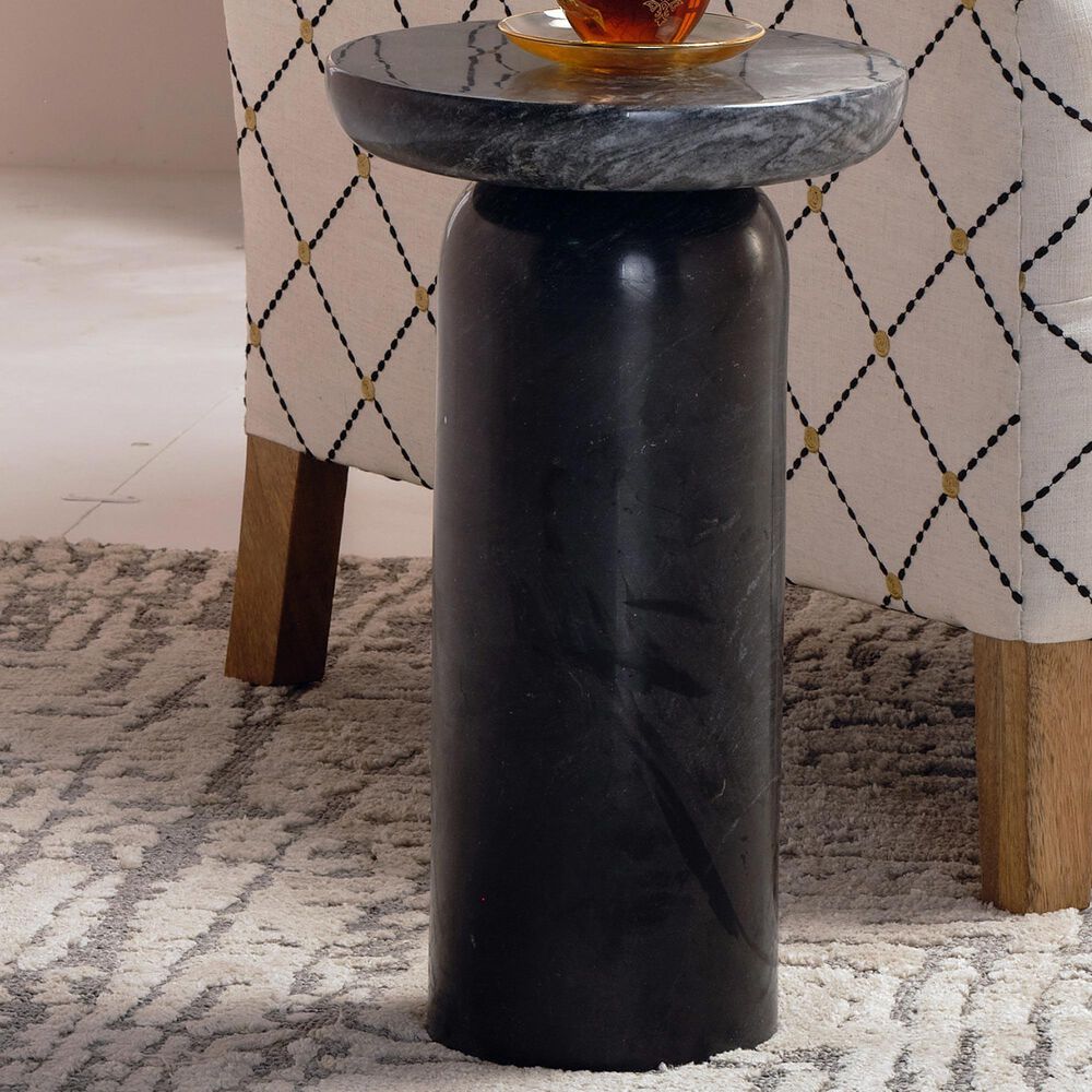 Jaipur Home Siara Side Table in Black, , large