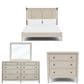 Riverside Furniture Laguna 4 Piece King Bedroom Set in Drift with USB Ports, , large