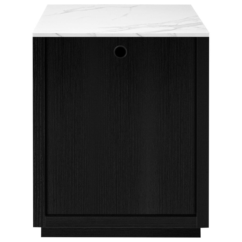 HOMLUX 83" Kitchen Island in Black, , large