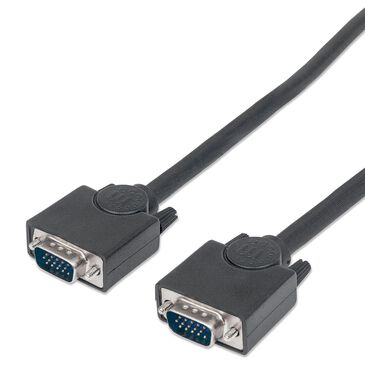Manhattan 10" SVGA Monitor Cable in Black, , large