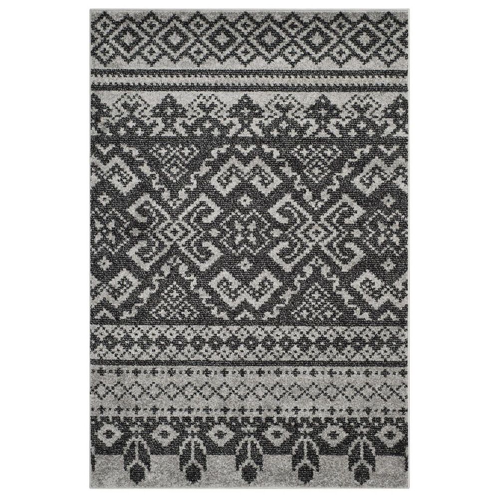 Safavieh Adirondack ADR107A-24 2"6" x 4" Silver/Black Area Rug , , large