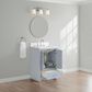 37B Lucerne 24" Single Bathroom Vanity Cabinet in Soft Blue with Marble Top and Backsplash, , large