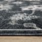 Oriental Weavers Echo ECH05 Blue and Ivory 2"3" x 7"6" Runner, , large