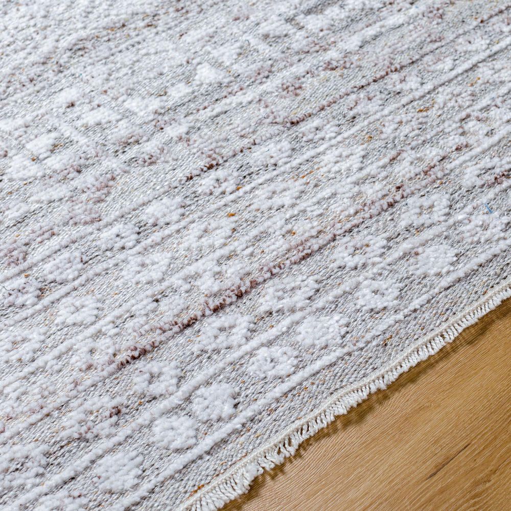 Surya Pompei Gray, White, Dark Brown, Taupe and Light Gray 10&#39; x 14&#39; Area Rug, , large