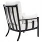 GatherCraft Seville Patio Club Chair with Cushion in Medora Ivory, , large