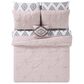 Pem America Pueblo Pleated 6-Piece Queen Bed in a Bag in Blush, , large