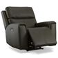 Flexsteel Jarvis Power Recliner with Headrest in Mica, , large
