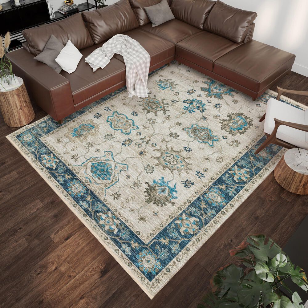 Dalyn Rug Company Marbella 5&#39; x 7&#39;6&quot; Flax Area Rug, , large