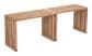 Zuo Modern Riviera Patio Extendable Bench in Natural, , large
