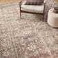 Amber Lewis x Loloi Georgie 10" x 14" Bordeaux and Antique Area Rug, , large