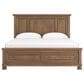 Ashley Feddinger King Panel Storage Bed in Chestnut Brown, , large