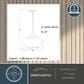 Vaxcel Eastgate 1-Light Pendant in Antique Gold, , large