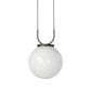 Four Hands Kincaid 1-Light Pendant in Matte Black, , large