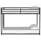 Hearth and Haven Adam Full over Full Bunk Bed in Black, , large