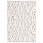 Safavieh Melody MEL112B 5"3" x 7"6" Ivory and Black Area Rug, , large