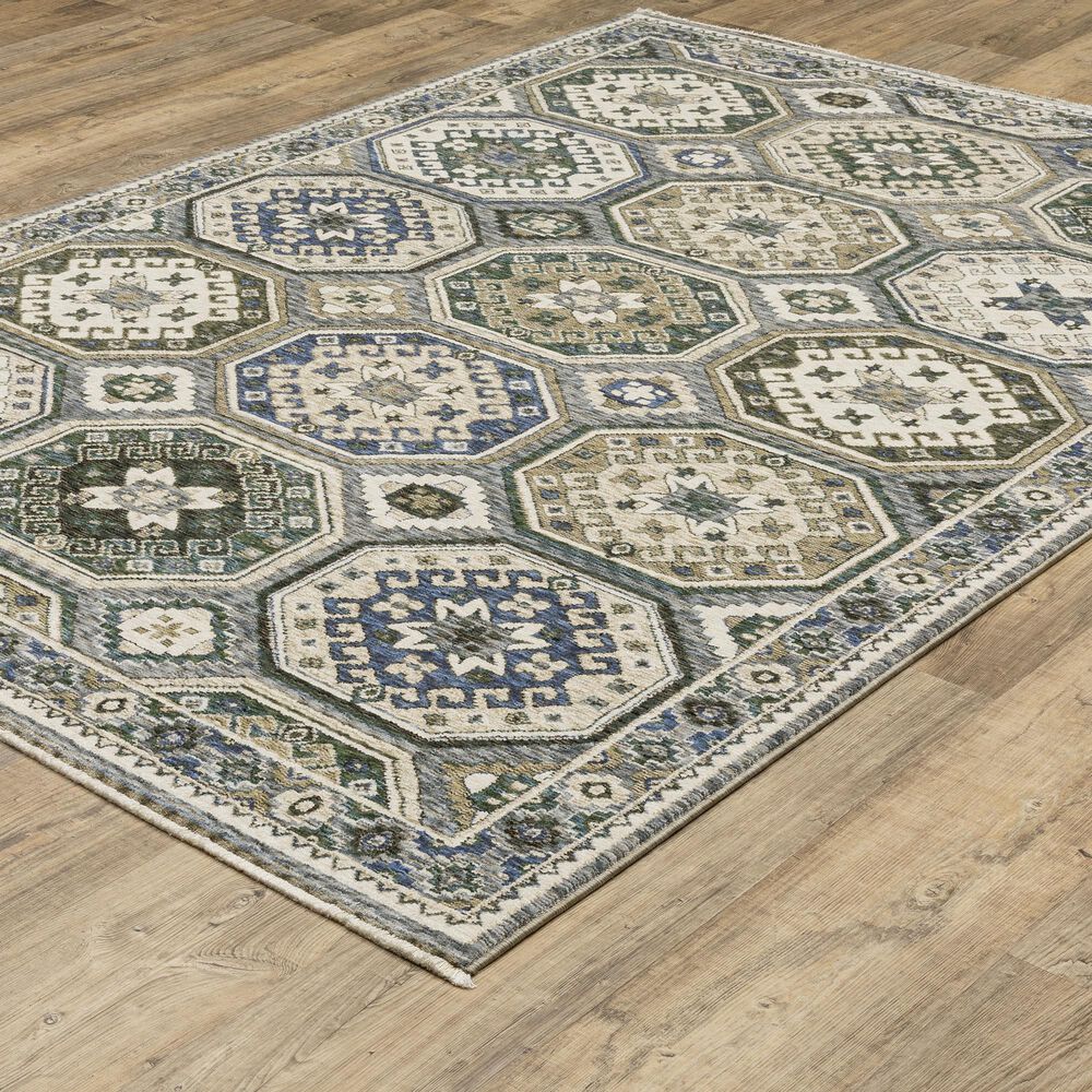 Oriental Weavers Hastings HA05H 9&#39;10&quot; x 12&#39;10&quot; Ivory Area Rug, , large