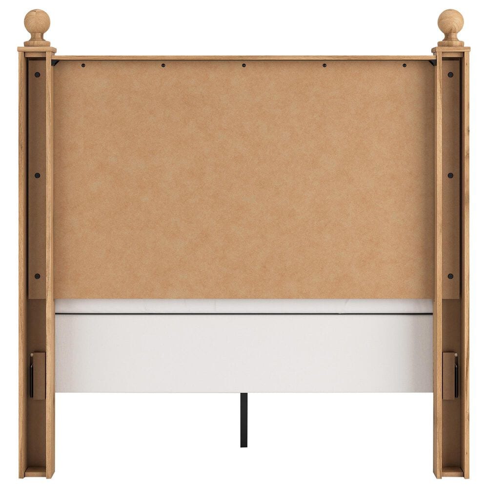 Ashley Aleaport Full Panel Bed in Warm Brown, , large