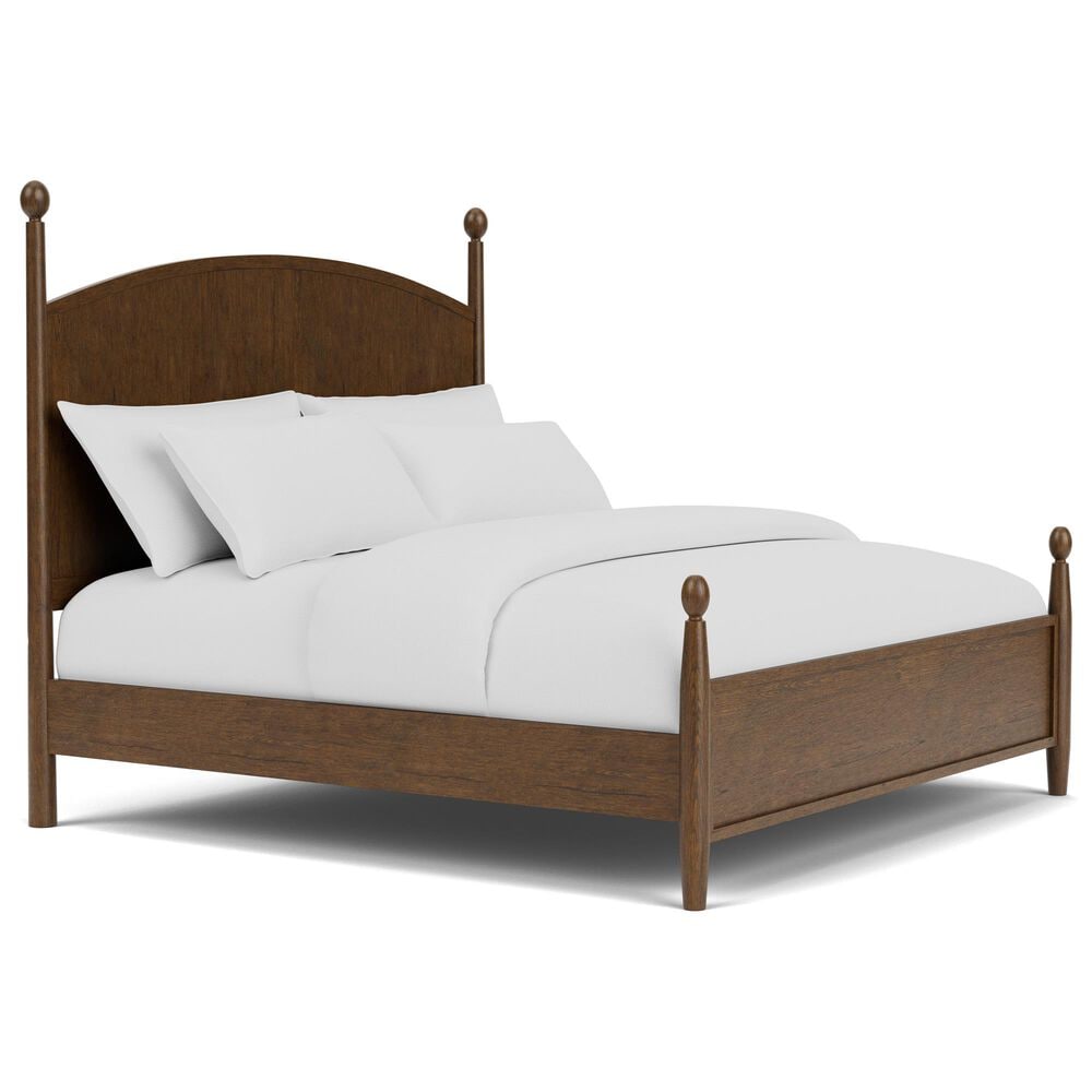 Riverside Furniture Calhoun King Panel Bed in Whiskey Oak, , large