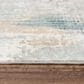 RIZZY Chelsea Ivory and Gray 5"3" x 7"6" Area Rug, , large