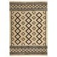 RIZZY Bengal 10" x 14" Beige and Black Area Rug, , large