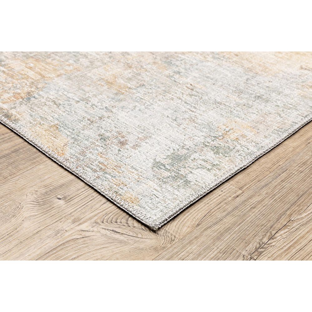 Oriental Weavers Myers Park 8&#39;9&quot; x 12&#39; Yellow Area Rug, , large