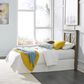 Homestyles Mountain Lodge Twin Headboard in Gray, , large