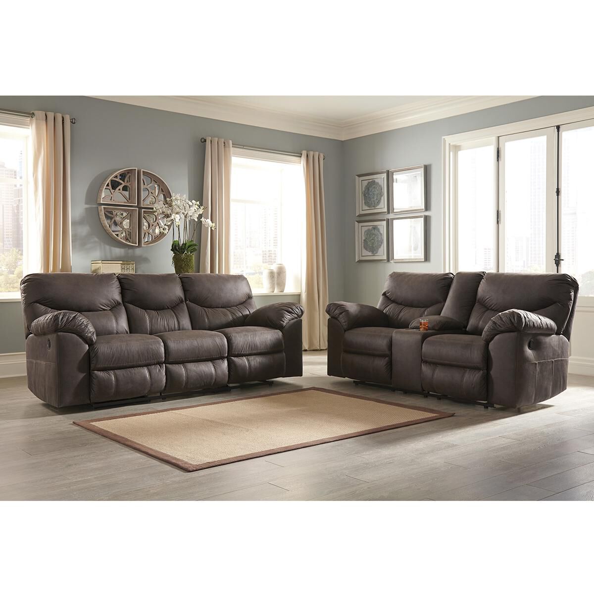Ashley boxberg power reclining sofa on sale
