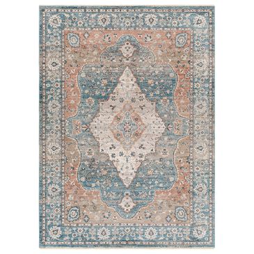 Surya Carpet, Inc. Carlisle Oriental 2" x 2"11" Dark Blue, Light Sage, Dusty Pink, Cream and Medium Brown Area Rug, , large