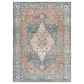 Surya Carlisle Oriental 2" x 2"11" Dark Blue, Light Sage, Dusty Pink, Cream and Medium Brown Area Rug, , large